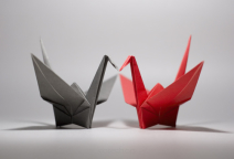 Naklejki Origami
