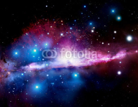 Naklejki Illustration of a nebula